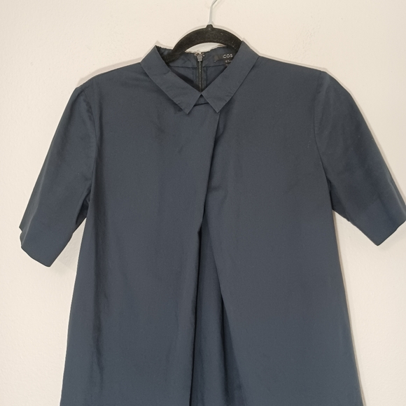 COS Pleated Front Blouse - Picture 3 of 7